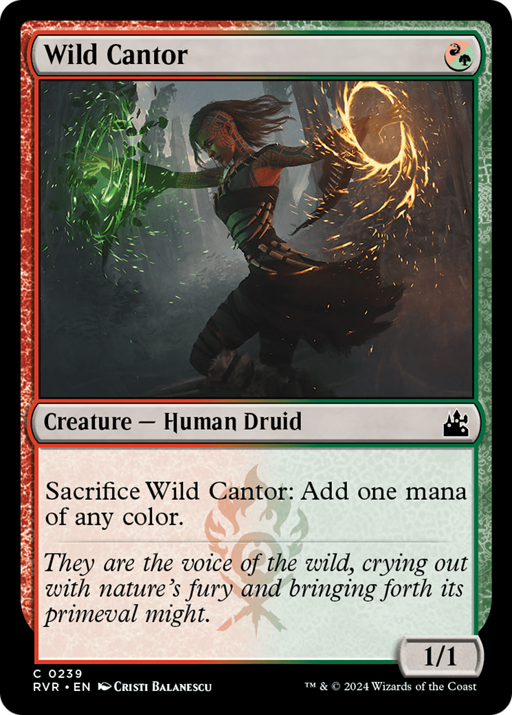 Wild Cantor [Ravnica Remastered] Foil