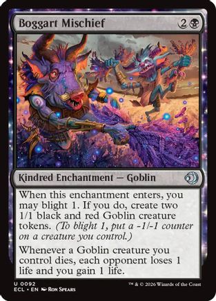 Boggart Mischief  [Lorwyn Eclipsed]