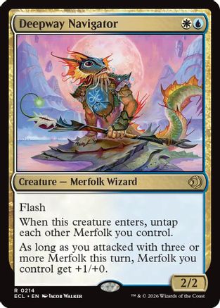 Deepway Navigator  [Lorwyn Eclipsed] Foil