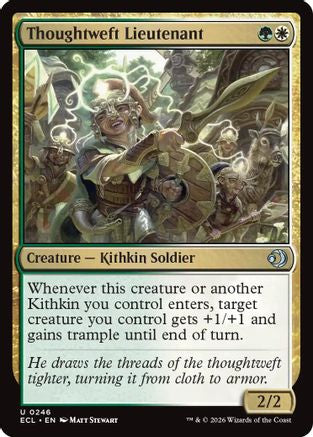 Thoughtweft Lieutenant  [Lorwyn Eclipsed]