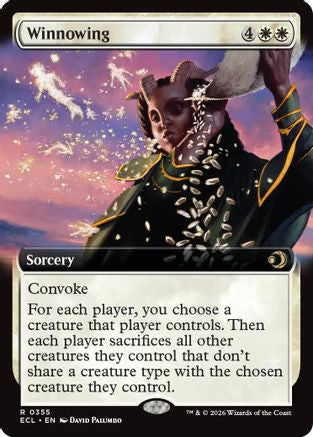 Winnowing (Extended Art)  [Lorwyn Eclipsed]