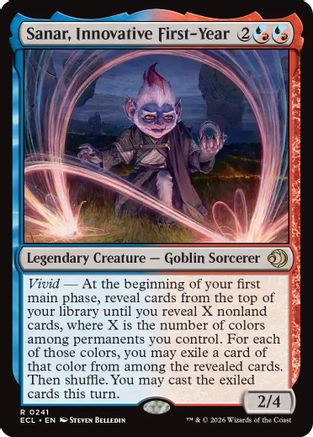 Sanar, Innovative First-Year  [Lorwyn Eclipsed]