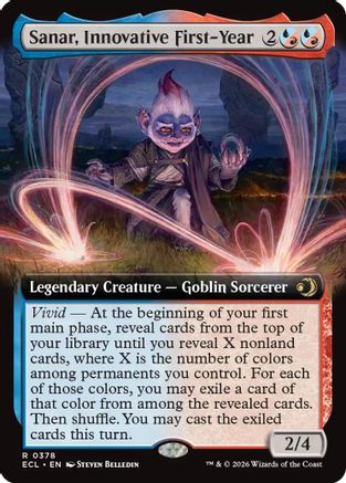 Sanar, Innovative First-Year (Extended Art)  [Lorwyn Eclipsed]