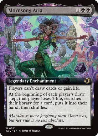 Mornsong Aria (Extended Art)  [Lorwyn Eclipsed]