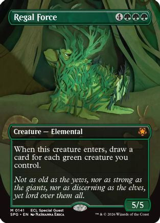 Regal Force (Borderless)  [Special Guests] Foil
