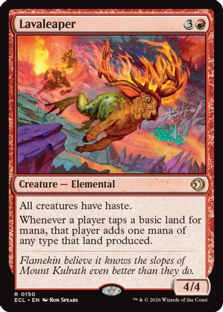 Lavaleaper  [Lorwyn Eclipsed] Foil