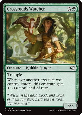 Crossroads Watcher  [Lorwyn Eclipsed] Foil