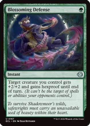 Blossoming Defense  [Lorwyn Eclipsed] Foil