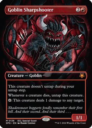 Goblin Sharpshooter (Borderless)  [Special Guests]