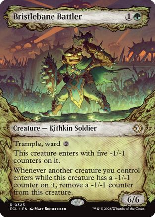 Bristlebane Battler (Showcase)  [Lorwyn Eclipsed]