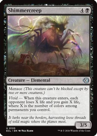 Shimmercreep  [Lorwyn Eclipsed] Foil