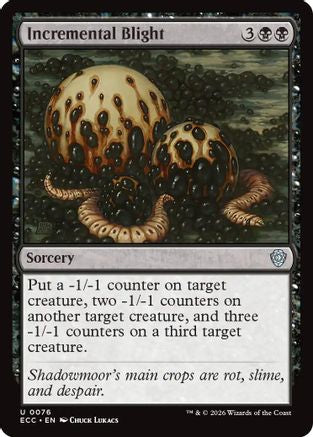 Incremental Blight  [Commander: Lorwyn Eclipsed]