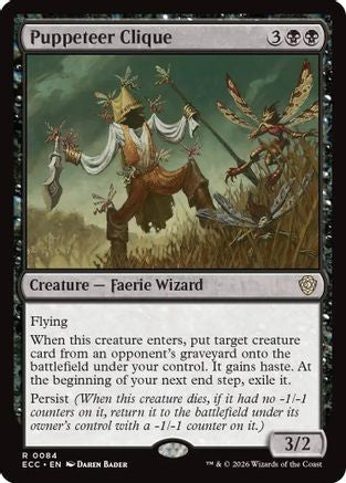 Puppeteer Clique  [Commander: Lorwyn Eclipsed]