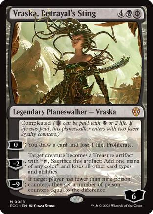 Vraska, Betrayal's Sting  [Commander: Lorwyn Eclipsed]