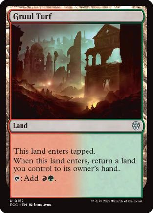 Gruul Turf  [Commander: Lorwyn Eclipsed]