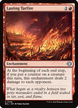 Lasting Tarfire  [Lorwyn Eclipsed] Foil