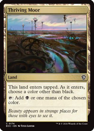 Thriving Moor  [Commander: Lorwyn Eclipsed]