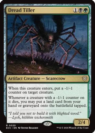 Dread Tiller  [Commander: Lorwyn Eclipsed]