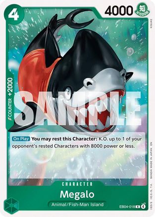 Megalo (EB04-018) - [The Azure Sea's Seven] Foil