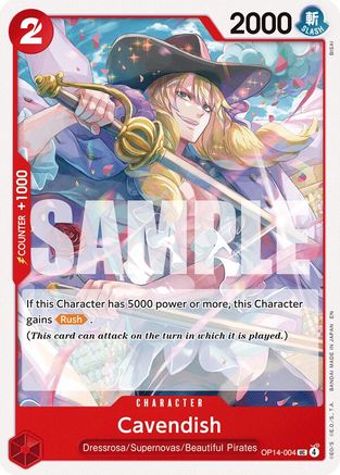 Cavendish (OP14-004) - [The Azure Sea's Seven]