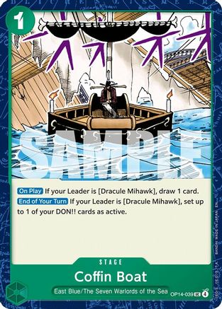 Coffin Boat (OP14-039) - [The Azure Sea's Seven]