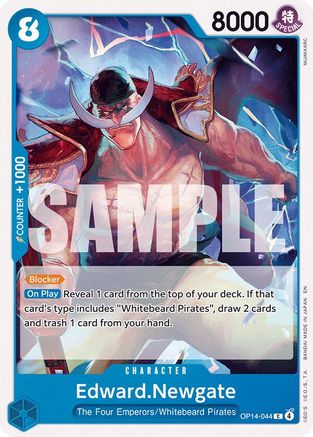 Edward.Newgate (OP14-044) - [The Azure Sea's Seven]