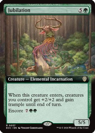 Jubilation (Extended Art)  [Commander: Lorwyn Eclipsed]