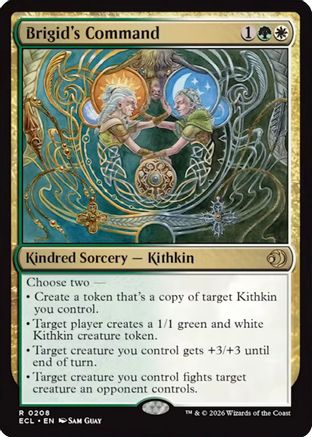 Brigid's Command  [Lorwyn Eclipsed] Foil