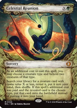 Celestial Reunion (Showcase)  [Lorwyn Eclipsed] Foil