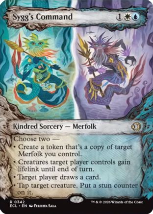 Sygg's Command (Showcase)  [Lorwyn Eclipsed] Foil