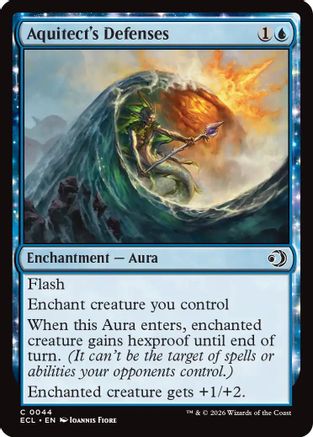 Aquitect's Defenses  [Lorwyn Eclipsed] Foil