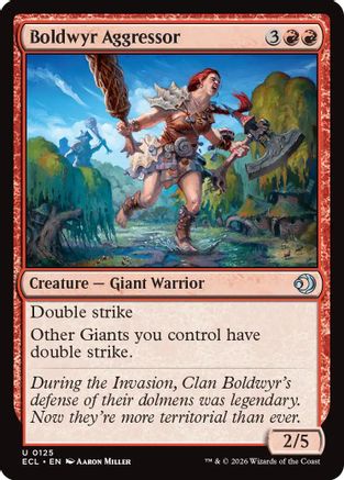 Boldwyr Aggressor  [Lorwyn Eclipsed]