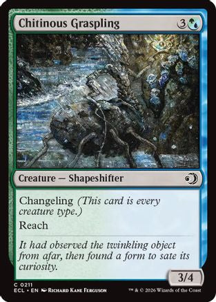Chitinous Graspling  [Lorwyn Eclipsed] Foil