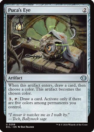 Puca's Eye  [Lorwyn Eclipsed] Foil