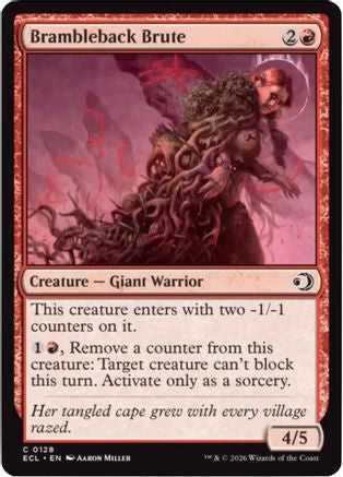 Brambleback Brute  [Lorwyn Eclipsed] Foil