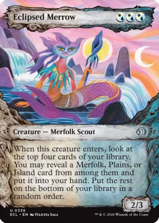 Eclipsed Merrow (Showcase)  [Lorwyn Eclipsed]