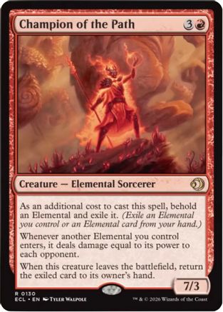 Champion of the Path  [Lorwyn Eclipsed] Foil