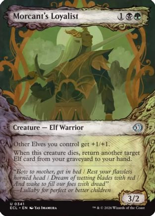 Morcant's Loyalist (Showcase)  [Lorwyn Eclipsed] Foil