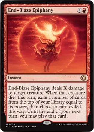 End-Blaze Epiphany  [Lorwyn Eclipsed]