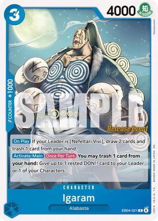 Igaram (EB04-021) - [The Azure Sea's Seven Release Event Cards]