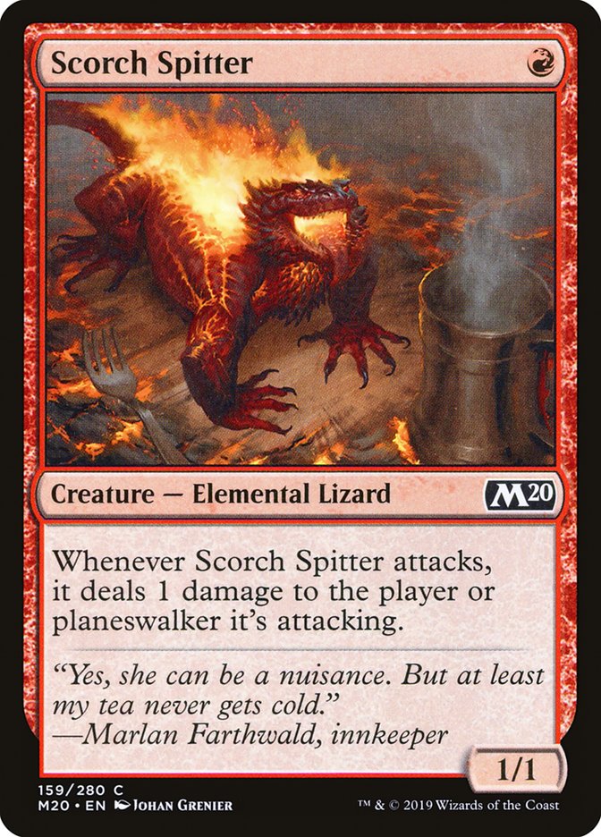 Scorch Spitter [Core Set 2020] Foil