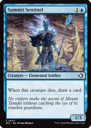 Summit Sentinel  [Lorwyn Eclipsed]