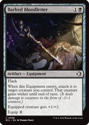 Barbed Bloodletter  [Lorwyn Eclipsed]