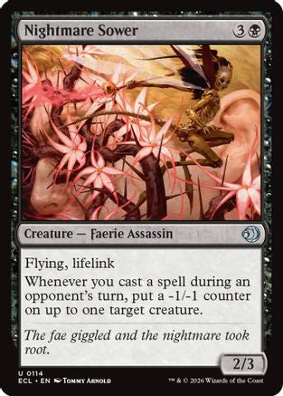 Nightmare Sower  [Lorwyn Eclipsed] Foil