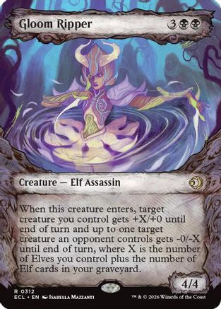 Gloom Ripper (Showcase)  [Lorwyn Eclipsed]