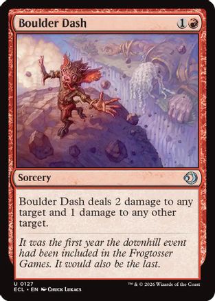 Boulder Dash  [Lorwyn Eclipsed] Foil