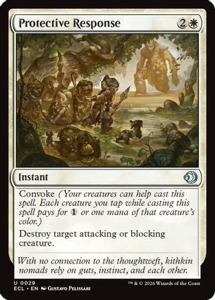 Protective Response  [Lorwyn Eclipsed] Foil