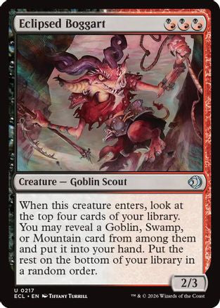 Eclipsed Boggart  [Lorwyn Eclipsed] Foil