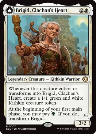Brigid, Clachan's Heart  [Promo Pack: Lorwyn Eclipsed] Foil