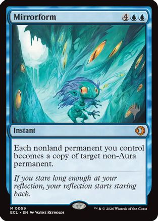 Mirrorform  [Promo Pack: Lorwyn Eclipsed] Foil